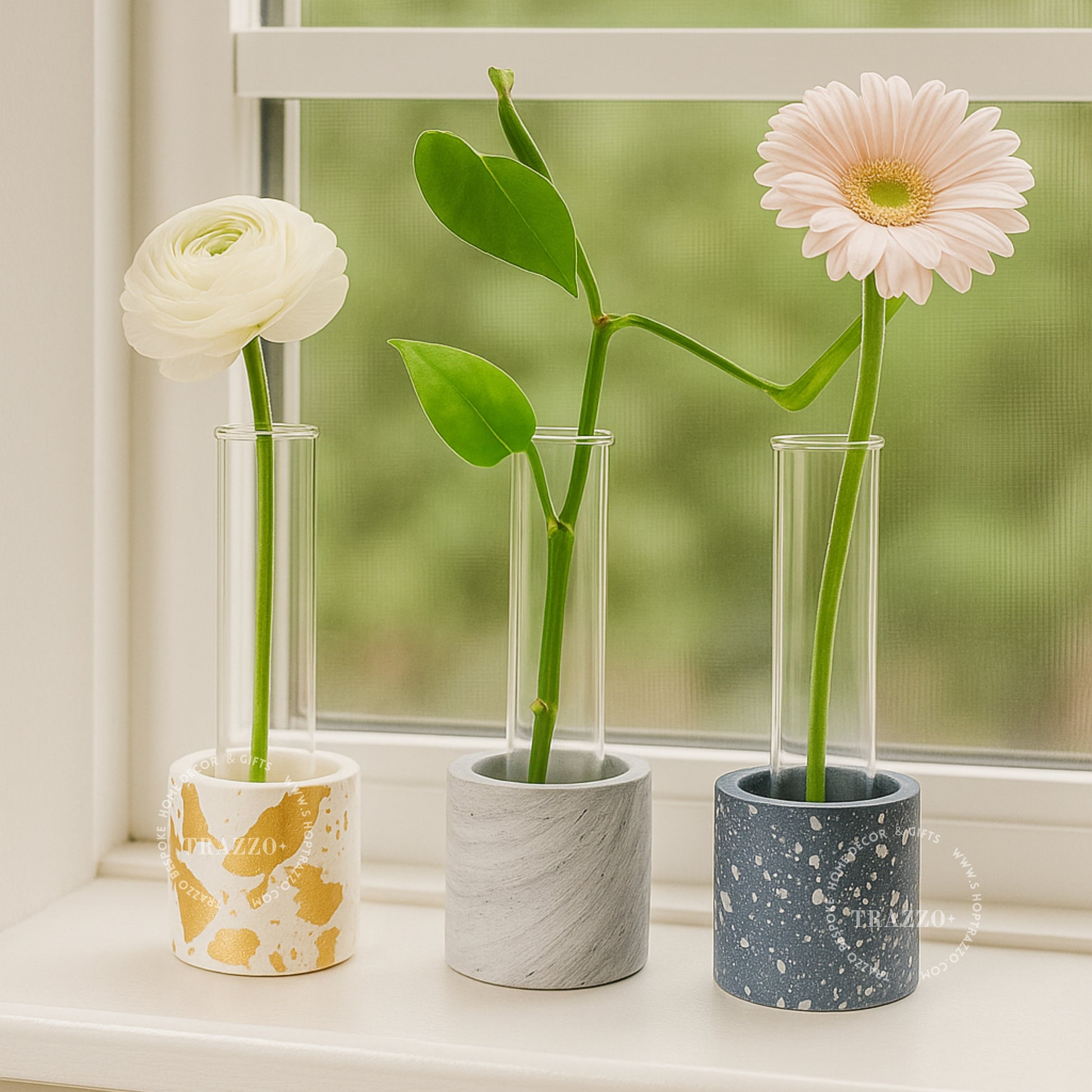 Jesmonite Propagation Station / Stem Vase image 4