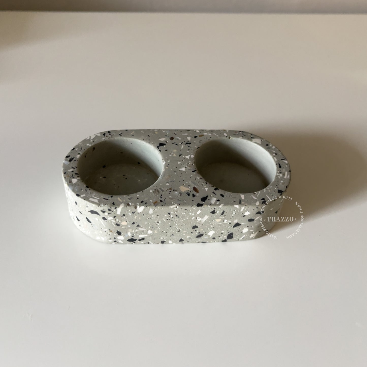 Terrazzo Tealight Candle Holder | Air Plant & Succulent Holder image 8