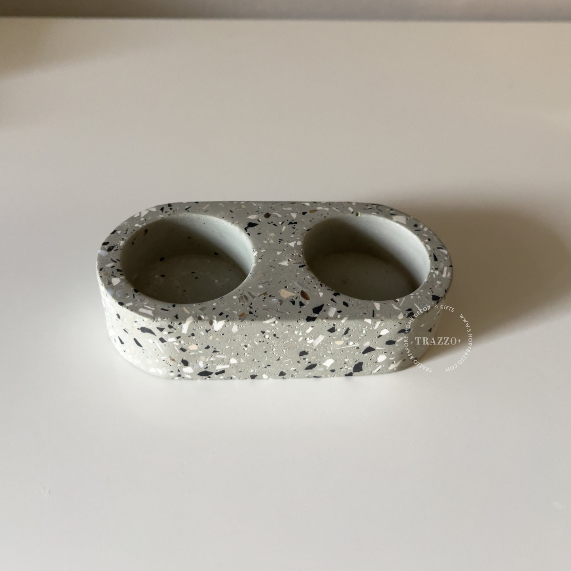 Terrazzo Tealight Candle Holder | Air Plant & Succulent Holder image 8