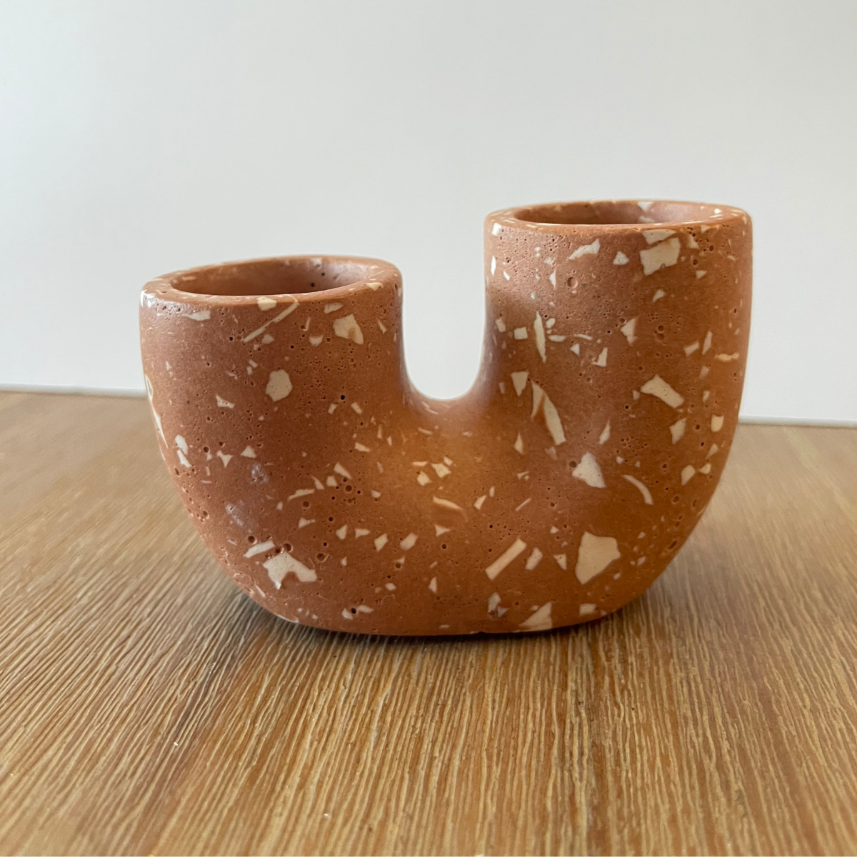 Neutral Terrazzo Propagation Station | Taper Candle Holder image 3