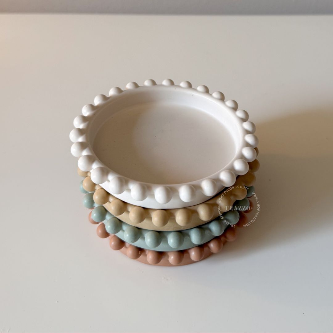 Beaded Edge Trinket Dish