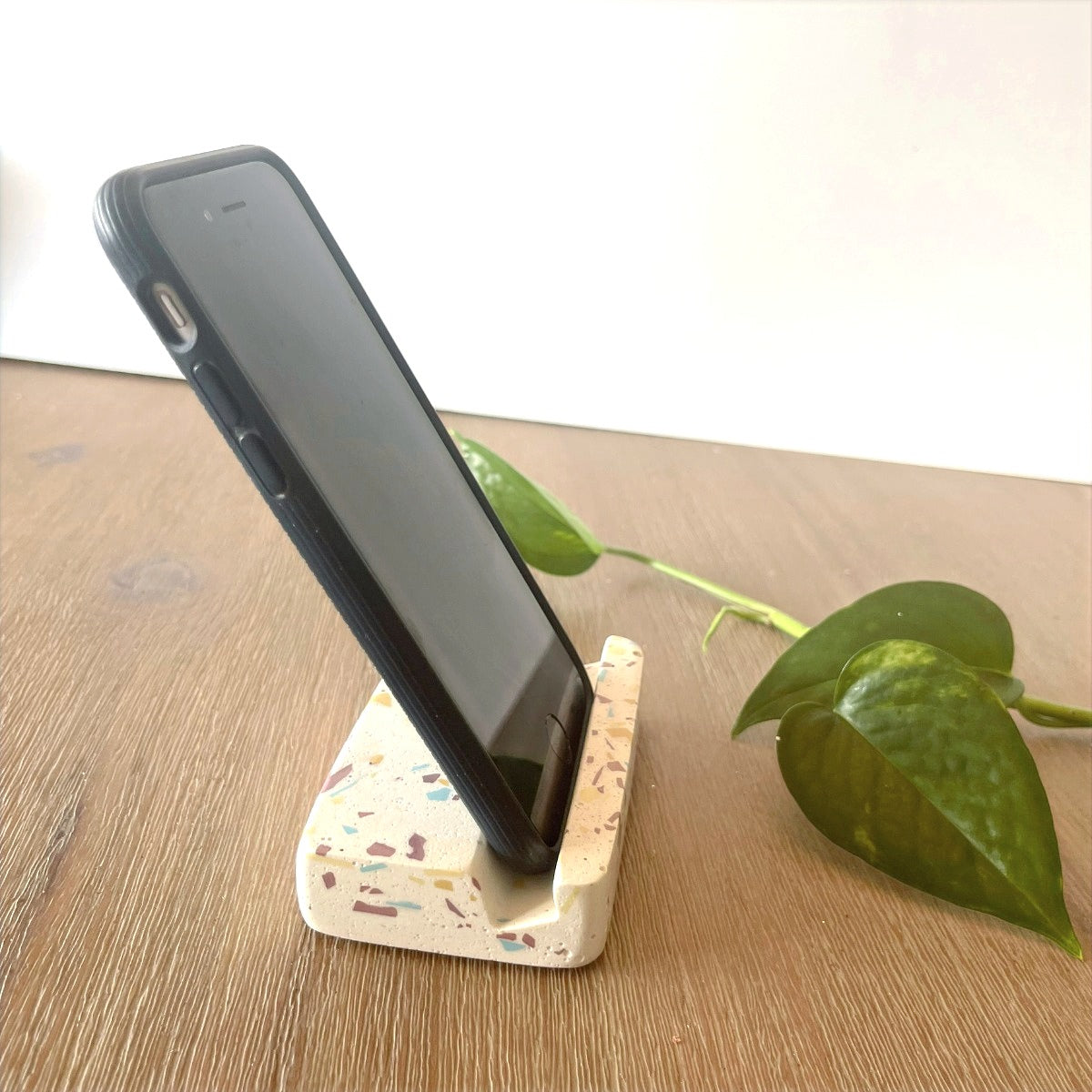 Terrazzo Phone Stand / Business Card Holder image 2