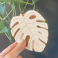 Marbleized Monstera Coasters image 6