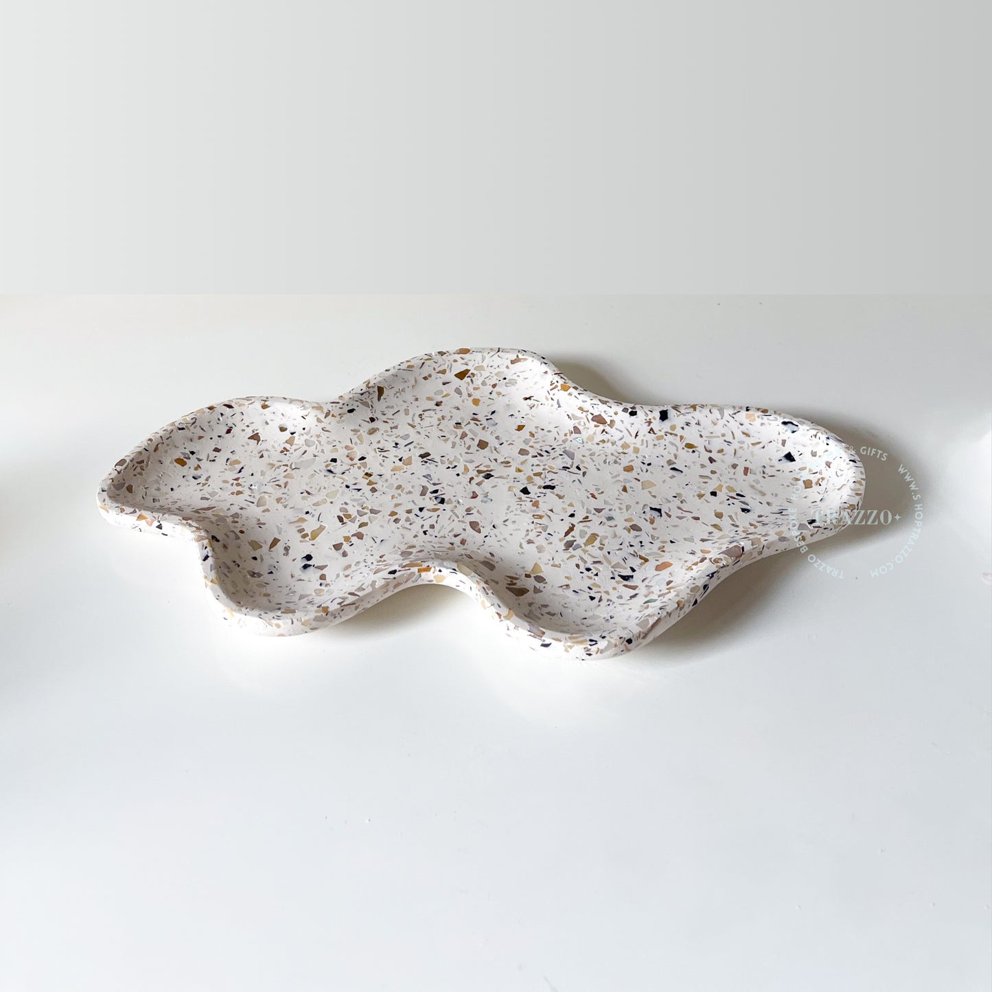 Pearl Terrazzo Artisanal Tray image 3