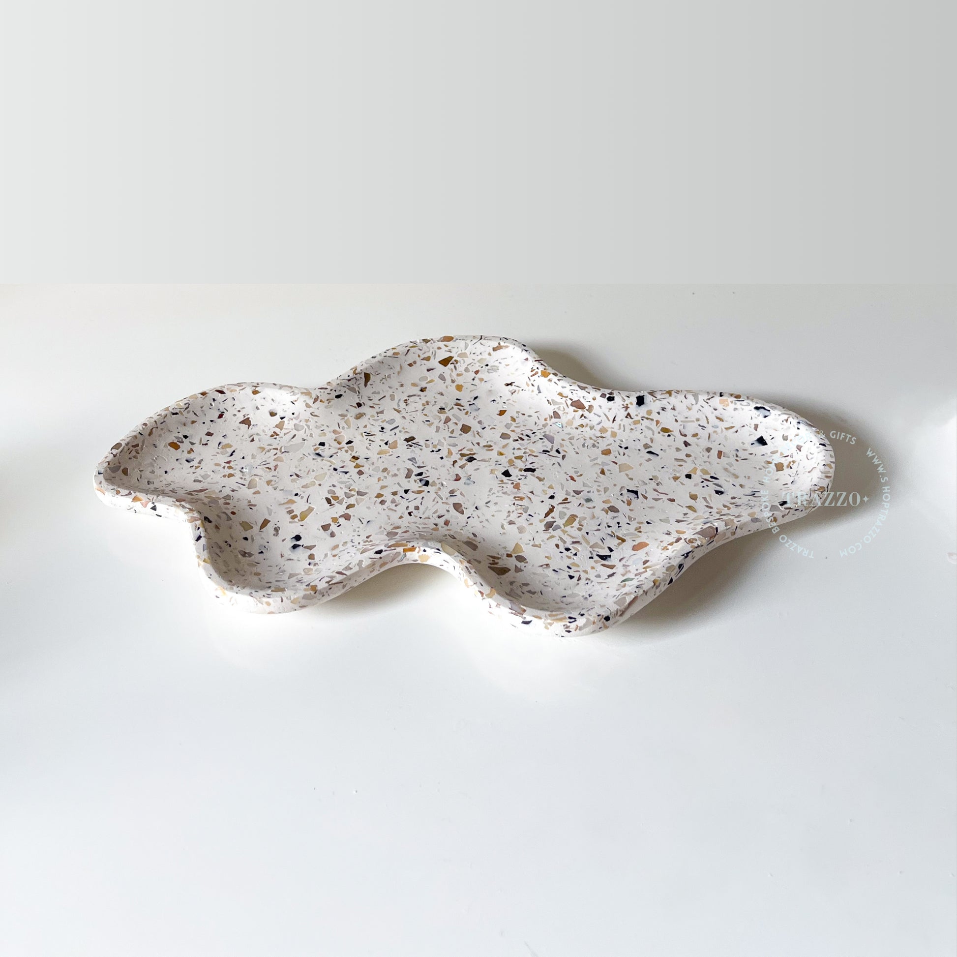 Pearl Terrazzo Artisanal Tray image 3