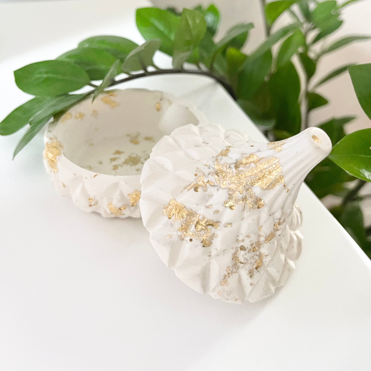 Drop Shaped Jar Trinket Dish image 1