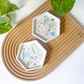 Aquamarine Dreams Terrazzo Coaster Set image 2