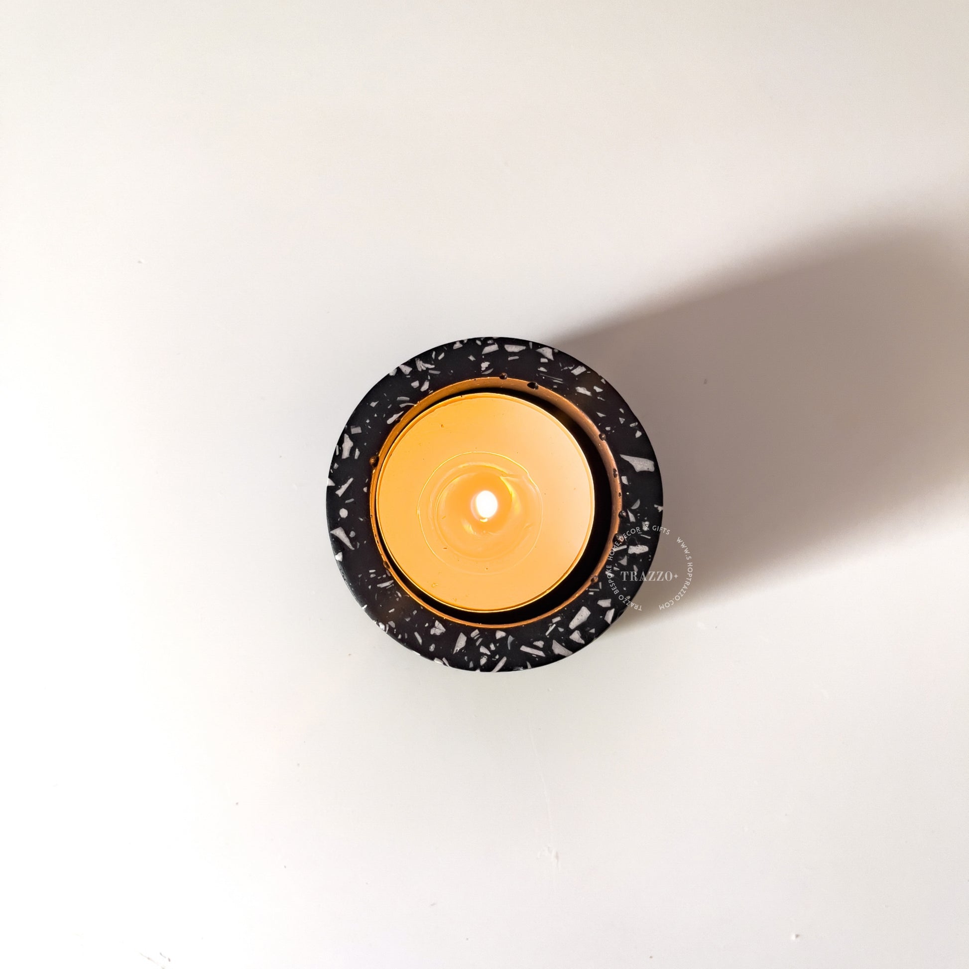 Terrazzo Tealight Candle Holder | Air Plant & Succulent Holder image 2