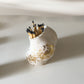 Gold Leaf Butt Vase & Matchstick Holder image 2
