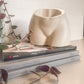 Gold Leaf Butt Vase & Matchstick Holder image 11