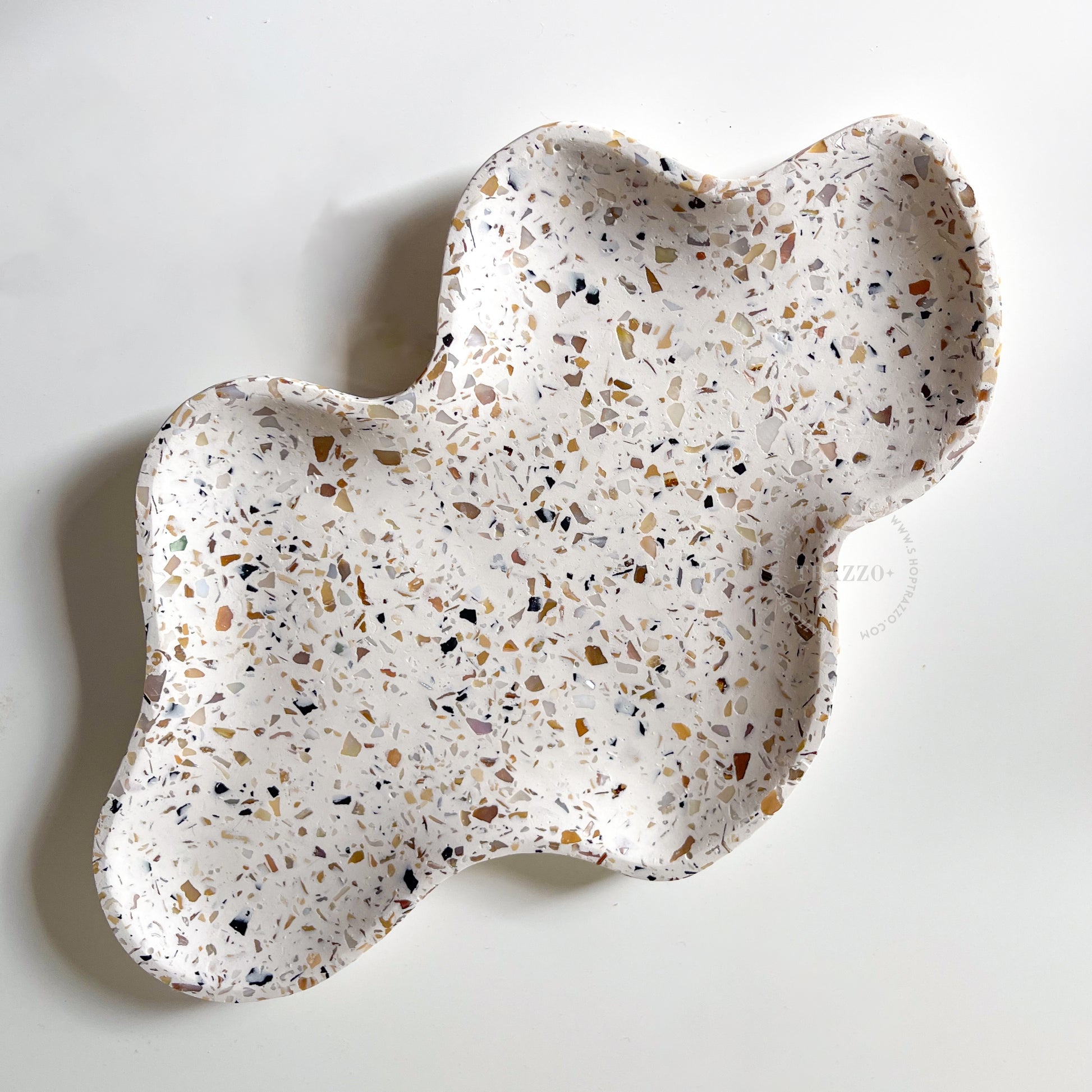 Pearl Terrazzo Artisanal Tray image 1