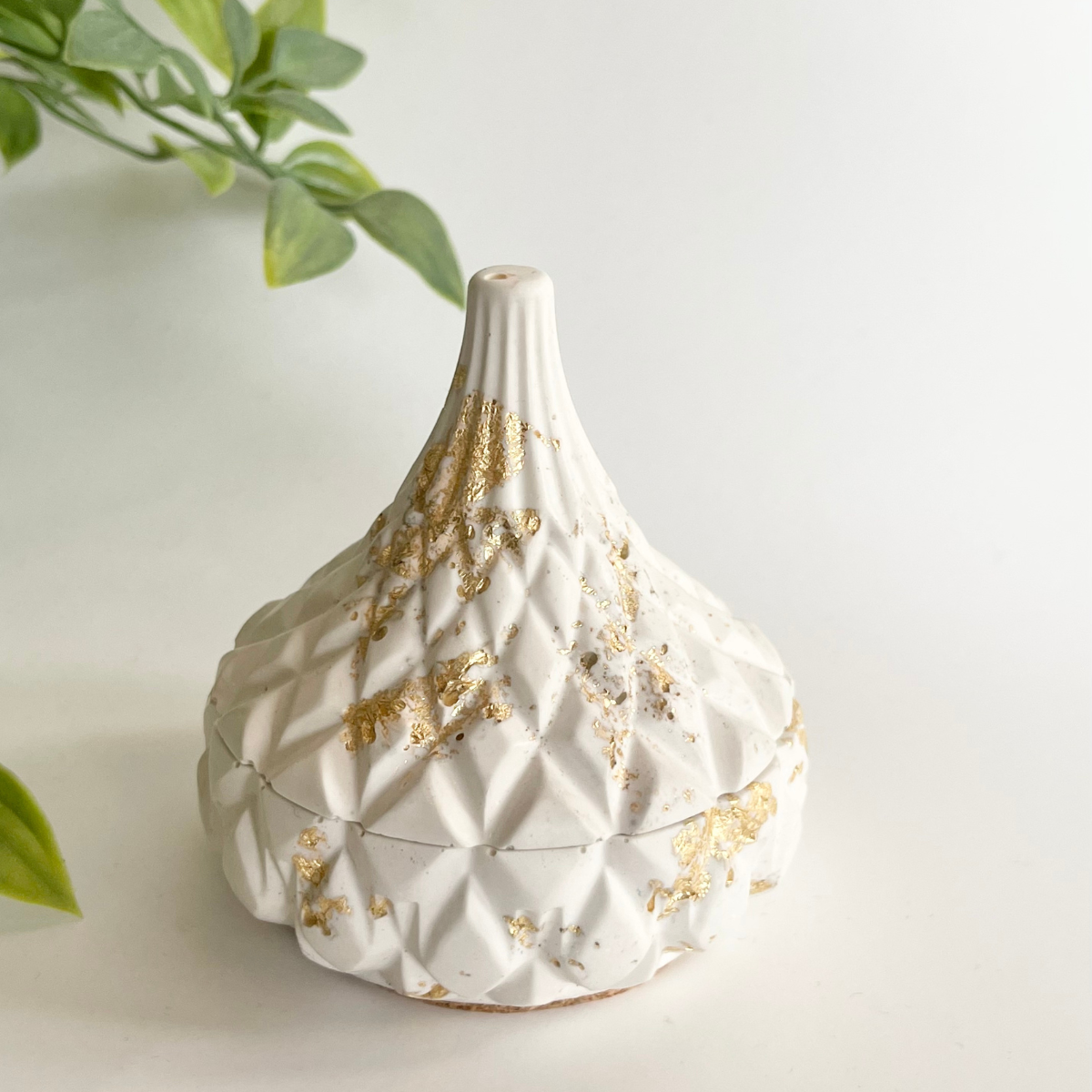 Drop Shaped Jar Trinket Dish image 0