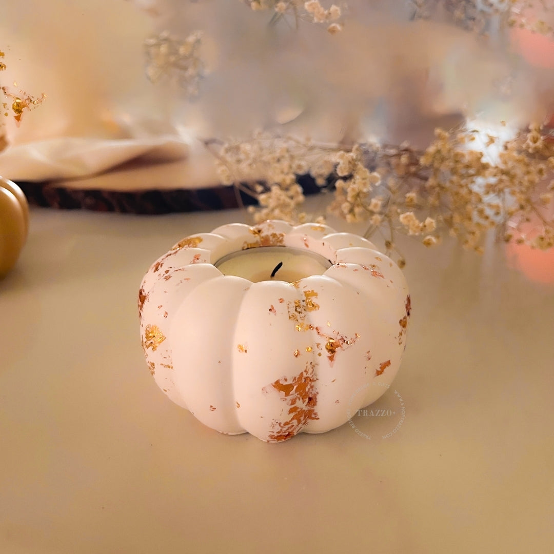 Pumpkin Tea-light Candle Holder image 6