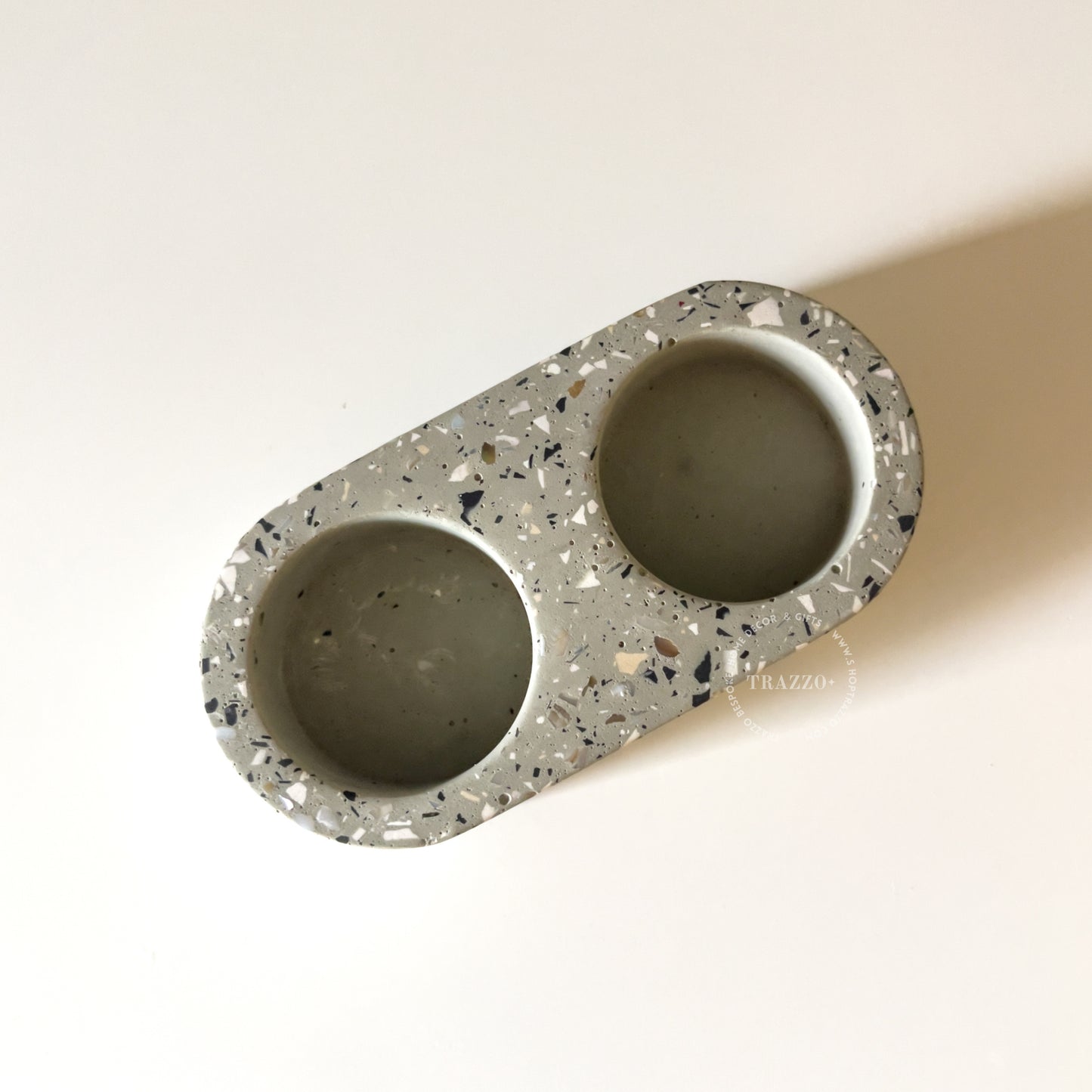 Terrazzo Tealight Candle Holder | Air Plant & Succulent Holder image 5