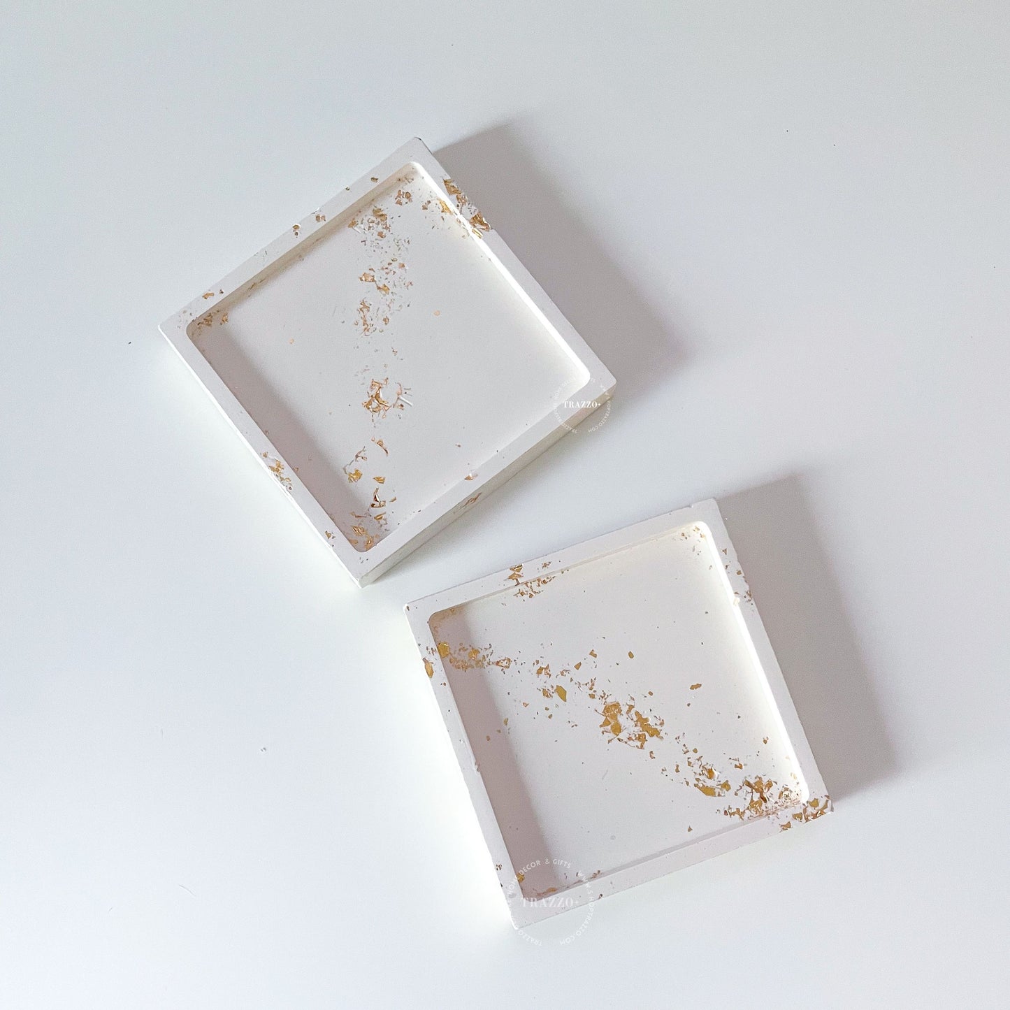 Gold Leaf Luxe Mini Dish | Coaster | Candle Tray image 1