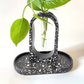 Black Terrazzo Oval Tray image 2