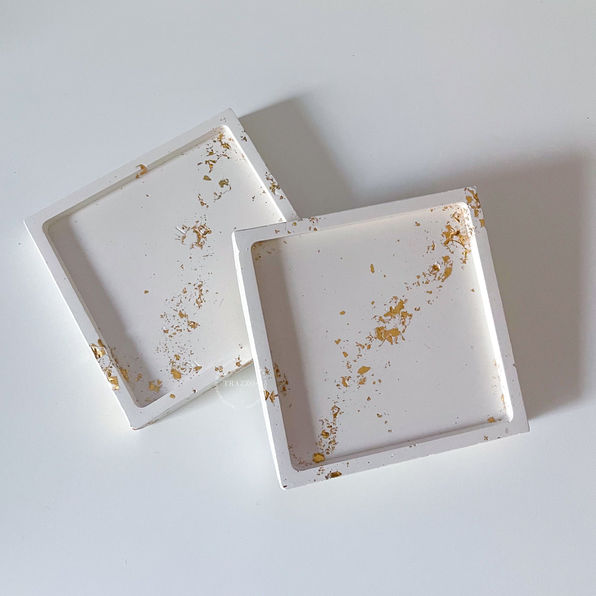 Gold Leaf Luxe Mini Dish | Coaster | Candle Tray image 6