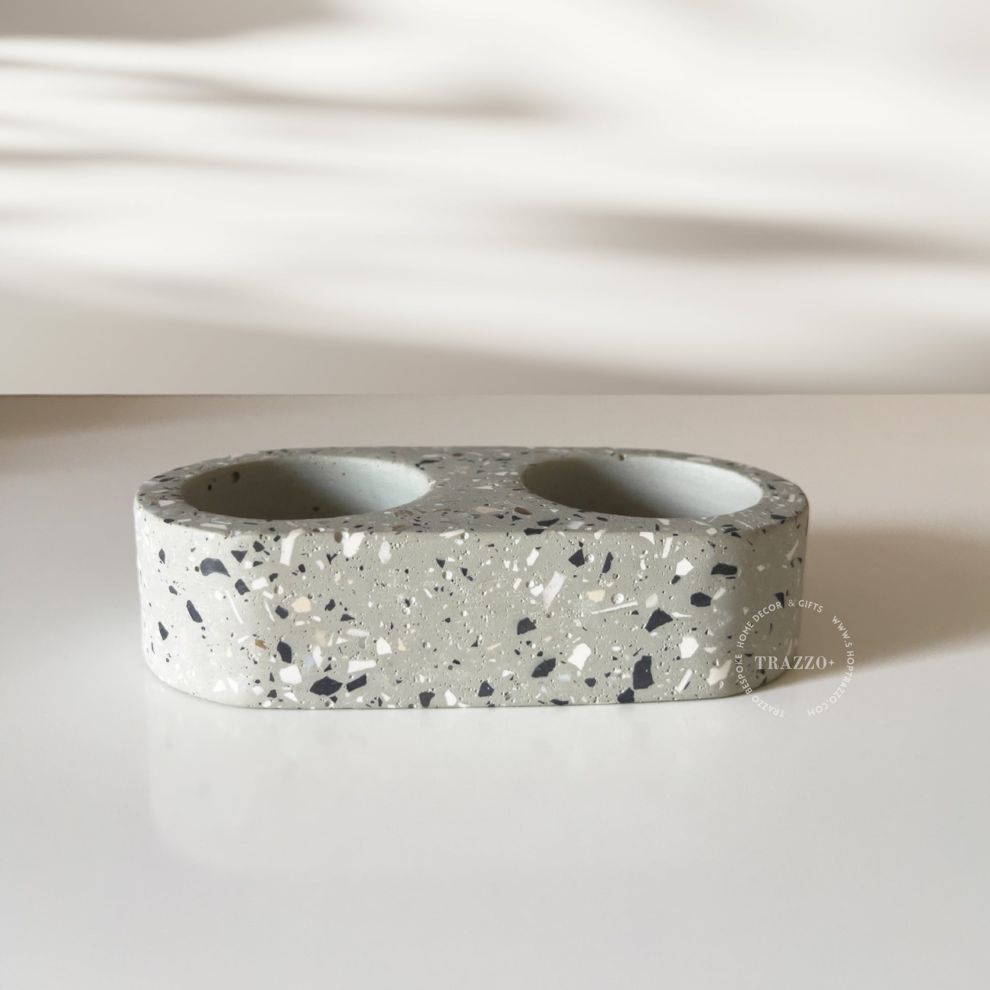 Terrazzo Tealight Candle Holder | Air Plant & Succulent Holder image 6