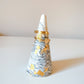 Marbled Gold Leaf Ring Holder Cone image 0