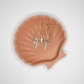 Caramel Seashell Trinket Tray image 1