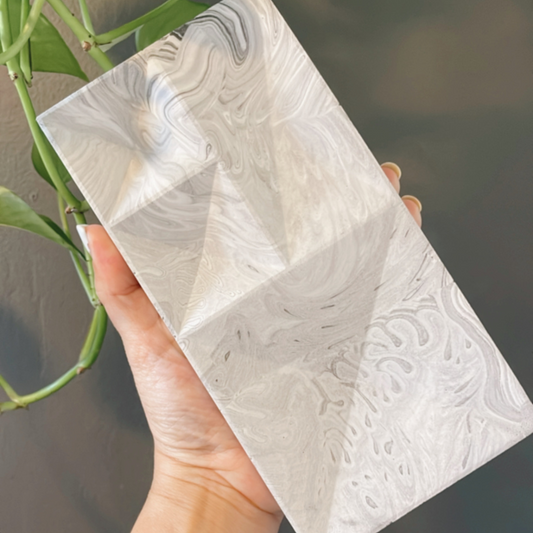 Marbleized Geometric Jewelry Organizer image 0