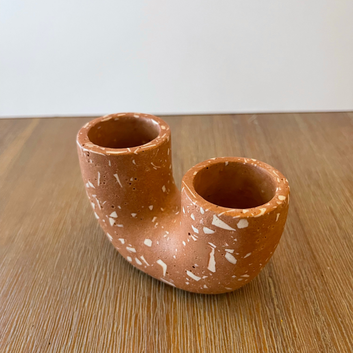 Neutral Terrazzo Propagation Station | Taper Candle Holder image 5