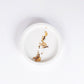Gold Leaf Round Trinket Tray image 0