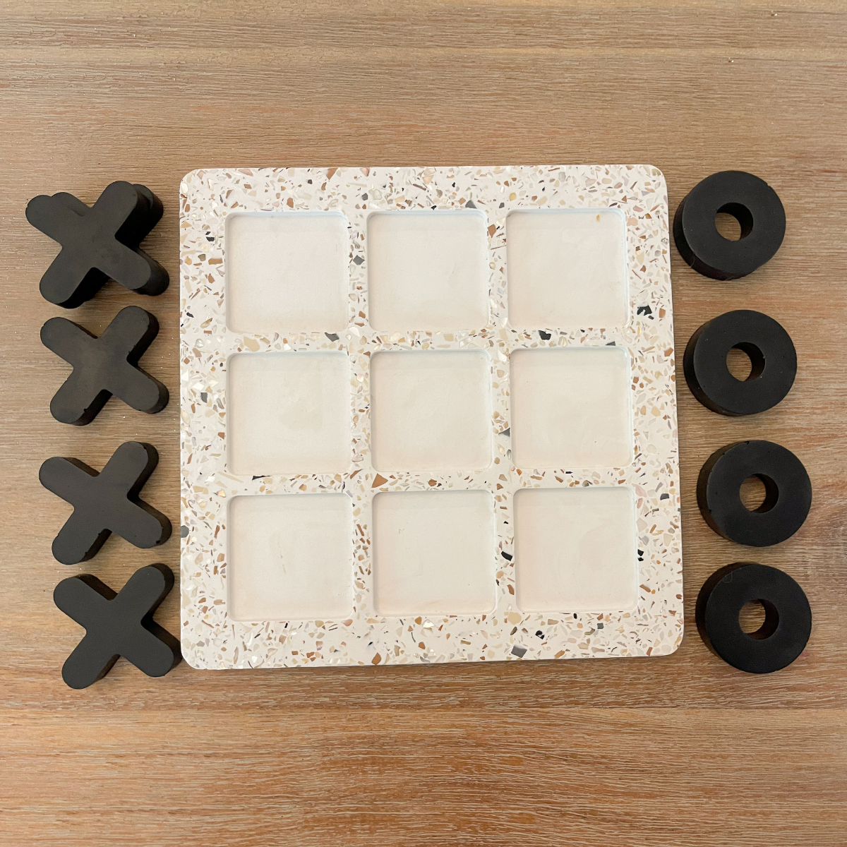 TerrazzoTic Tac Toe Board Game image 3