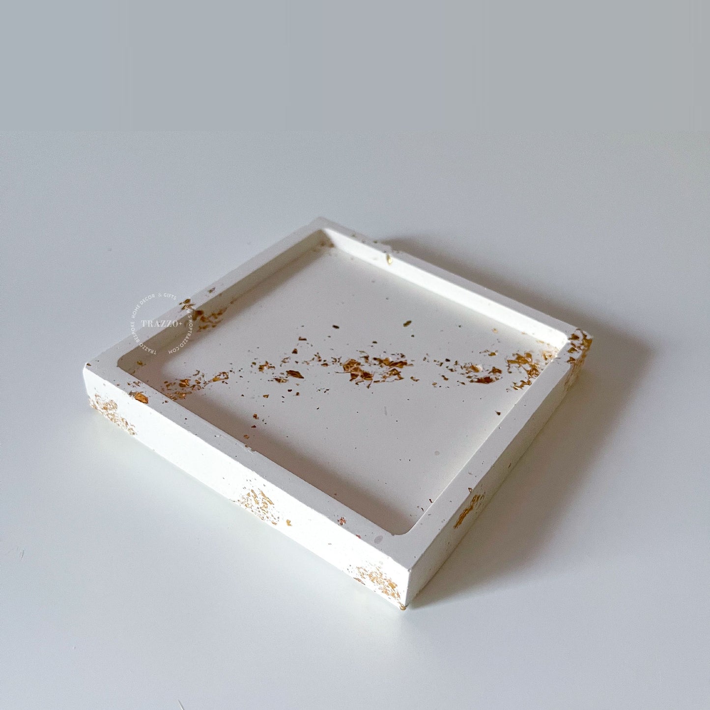 Gold Leaf Luxe Mini Dish | Coaster | Candle Tray image 2