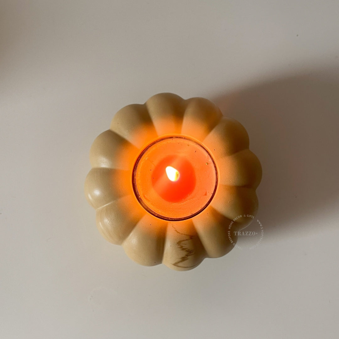 Pumpkin Tea-light Candle Holder image 7