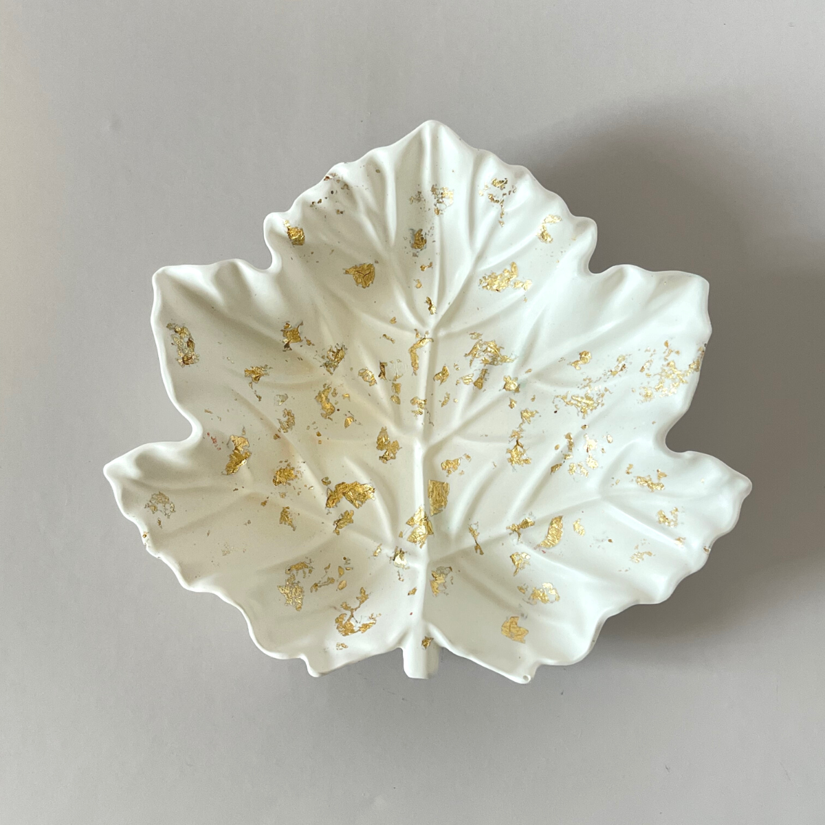 Gold Leaf Maple Leaf Trinket Dish image 2