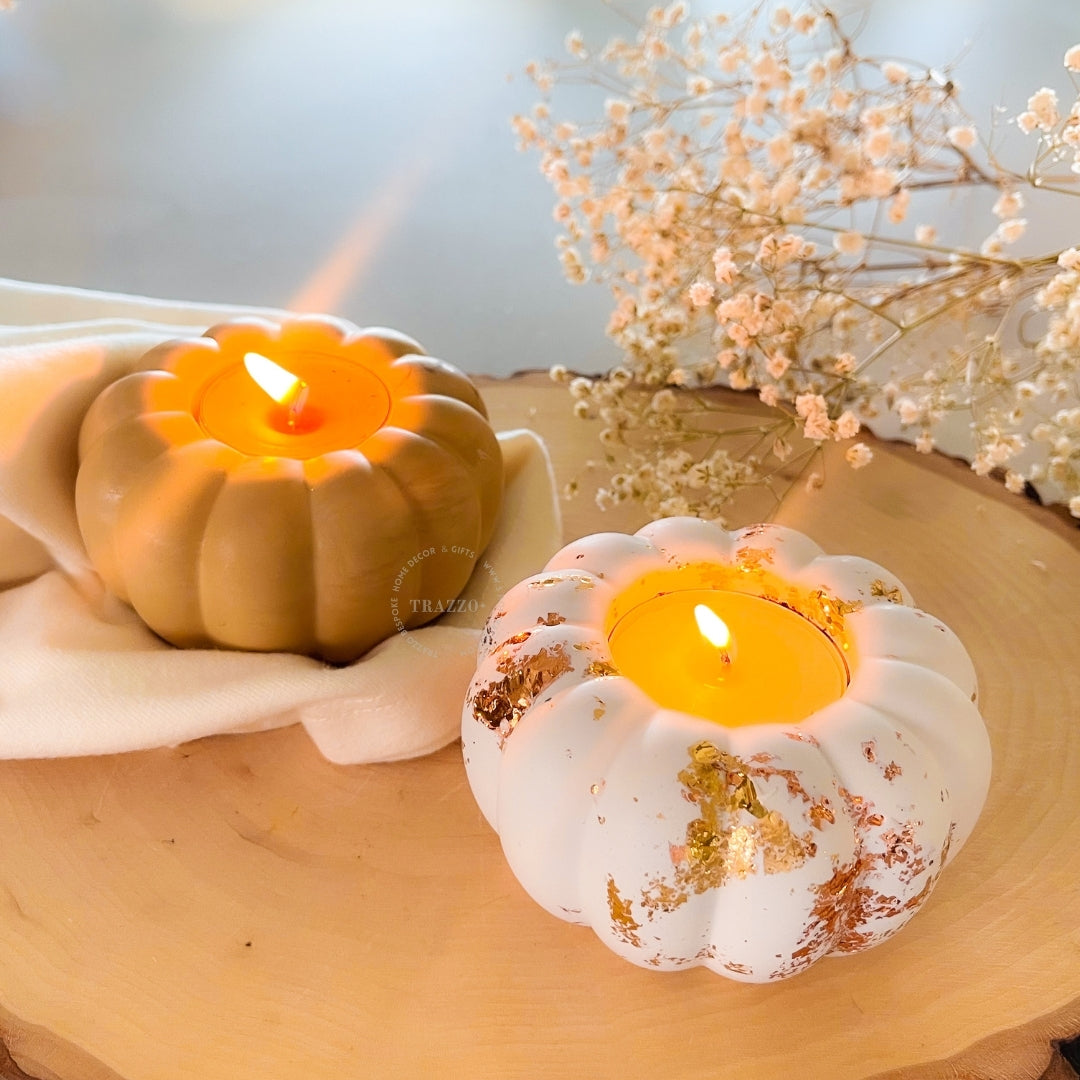 Pumpkin Tea-light Candle Holder image 0