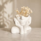 Abstract Face Head Planter