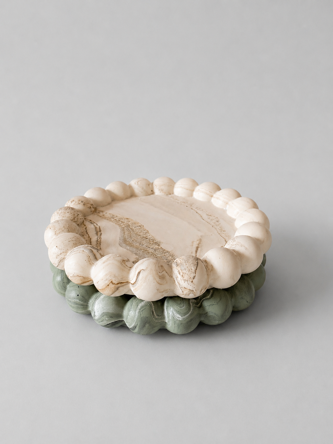 Cashmere Beaded Bubble Tray: Coaster + Candle Holder + Jewelry Dish