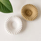 Fluted Ruffle Ring Holder Dish (Set 2)