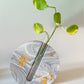 Marbled Gold Leaf Propagation Vase