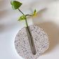 Neutral Pearl Terrazzo Propagation Vase