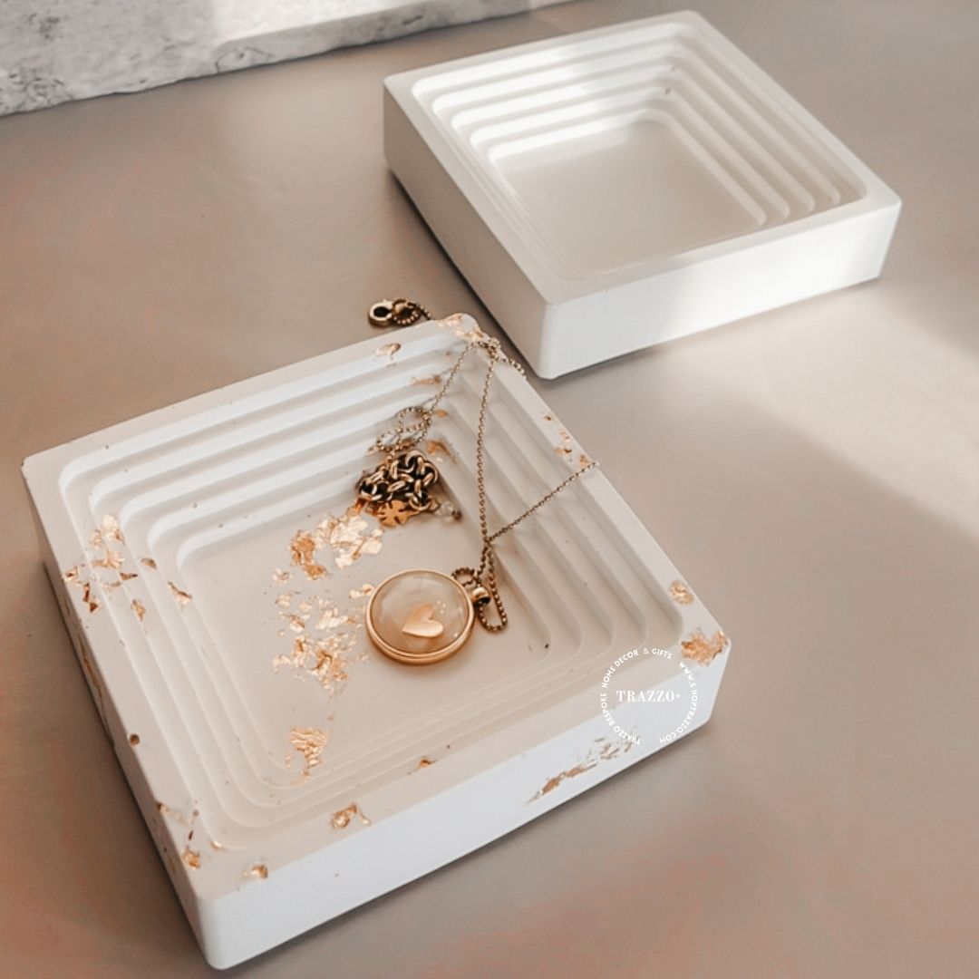 Modern Ridge Trinket Dish