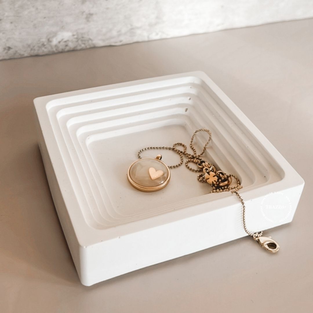 Modern Ridge Trinket Dish