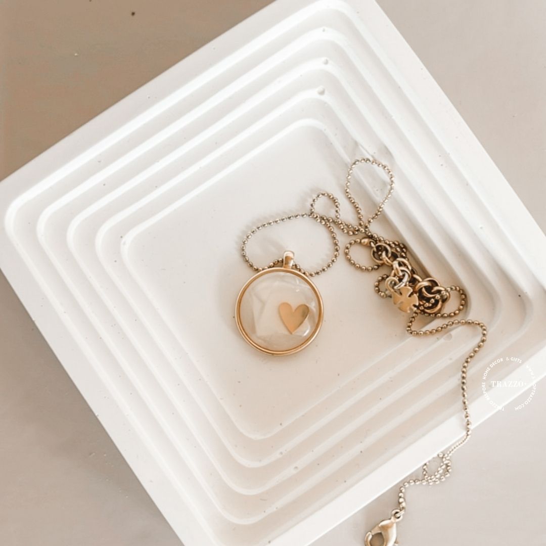 Modern Ridge Trinket Dish