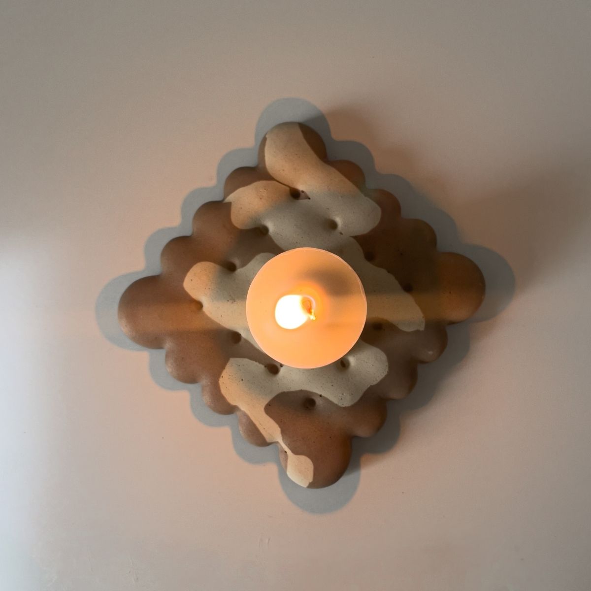 Pop Tart Dish - Mocha | Coaster + Candle Tray