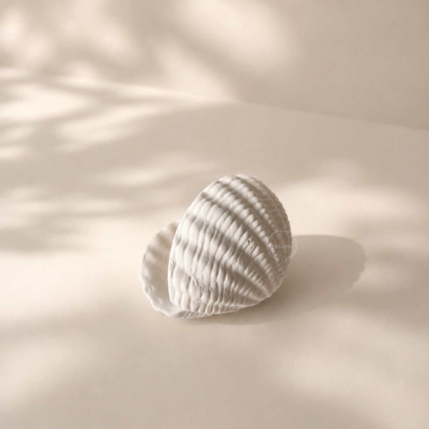 Handcrafted Sea Clam Shell Ring Box