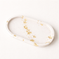 Gold Leaf Oval Tray