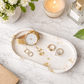 Gold Leaf Oval Tray