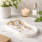 Gold Leaf Oval Tray