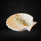 Multicolored Gold Leaf Seashell Trinket Dish image 3