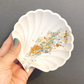 Multicolored Gold Leaf Seashell Trinket Dish image 1