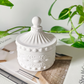 Luxe Milk Glass-Inspired Trinket Jar image 0