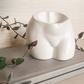 Gold Leaf Butt Vase & Matchstick Holder image 9