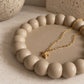 Cashmere Beaded Bubble Tray: Coaster + Candle Holder + Jewelry Dish